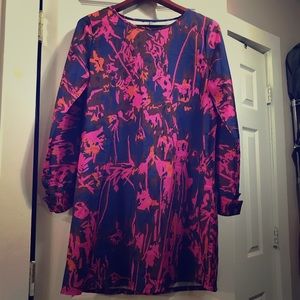 Colorful knee length dress